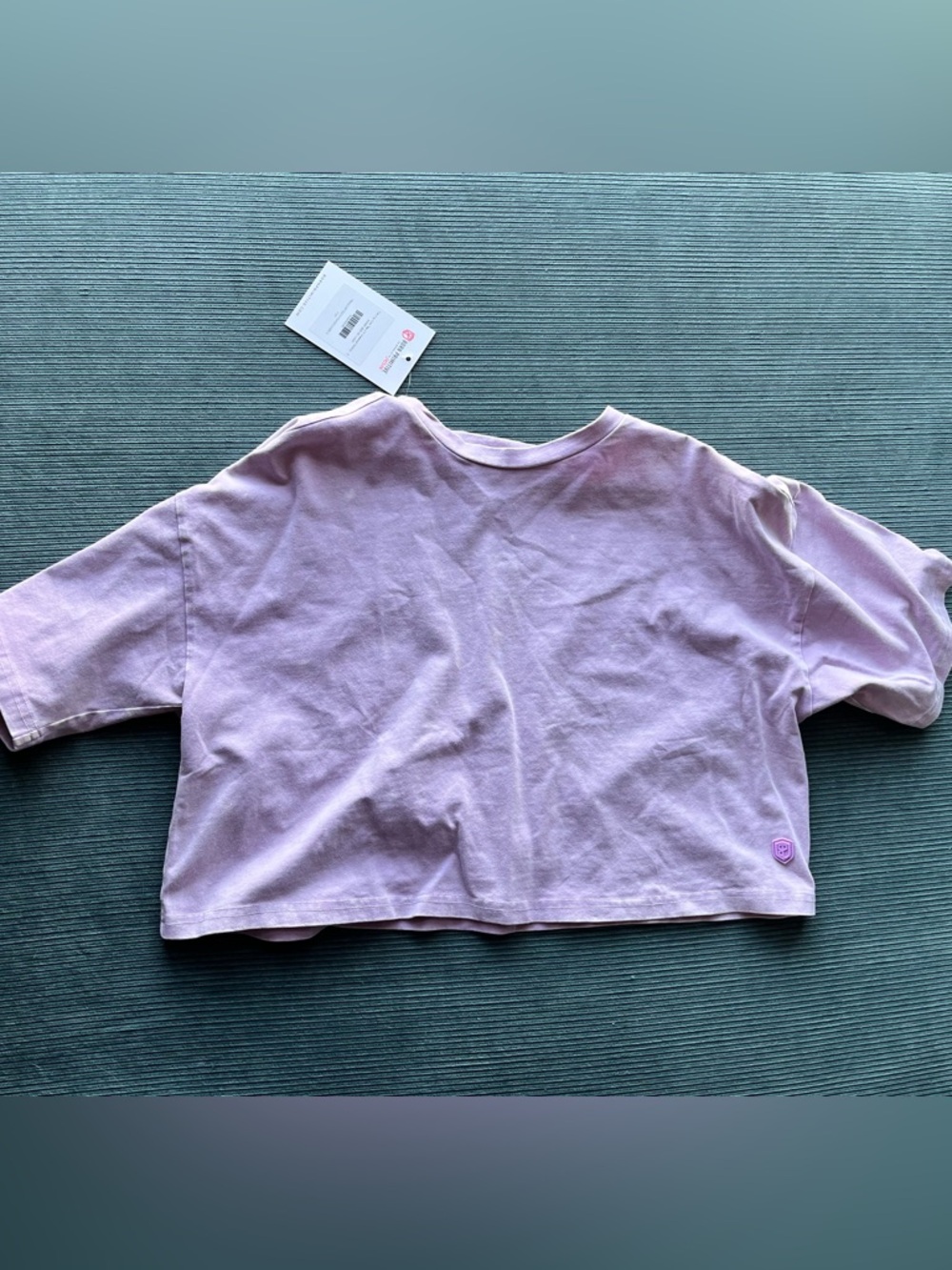 Born Primitive Training Crop Purple NWT Athleisure Shirt Gym Tshirt Tee Workout